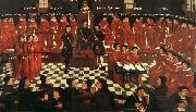 GOSSAERT, Jan (Mabuse) The High Council sdg Spain oil painting reproduction